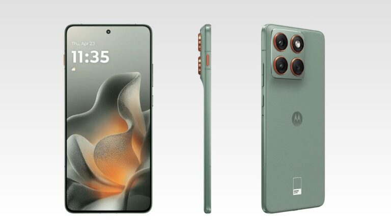 Motorola Edge 70 just 5.99mm slim body Display Design