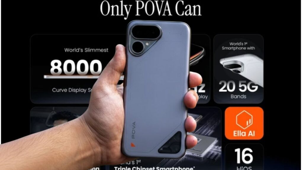 Tecno POVA Curve 2 5G Camera